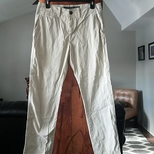 Slim straight pants